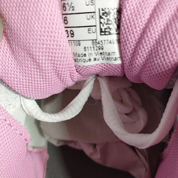 New Balance 515 Youth Girls SZ 6.5 White Pink Gray Athletic Shoes New . - Picture 10 of 10